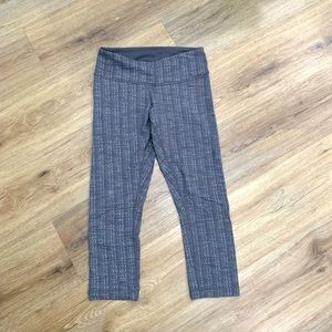 Lululemon Gray Capri Leggings